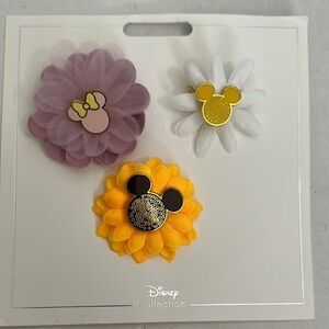 Disney Collection Floral Hair Clips